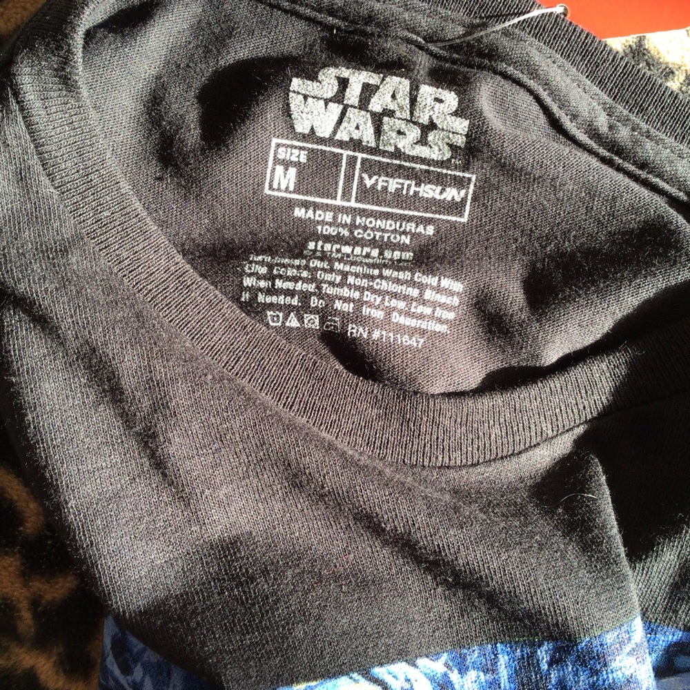 NWT Star Wars Fifth Sun Storm Trooper Starry Night 100% Cotton T-Shirt Size M - Picture 6 of 9